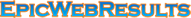 Epic Web Resuts text logo