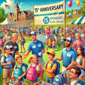 Kenzi's Causes 15th year anniversary school supplies