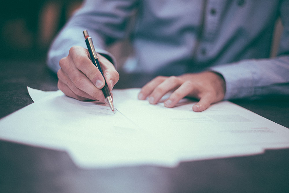 fiduciary signing