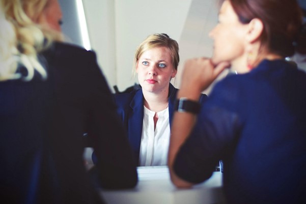 attorney and client at a probate hearing